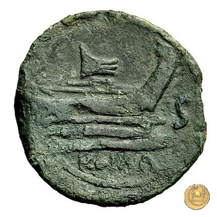 114/3 - semisse 206-195 BC (Roma)