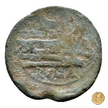 114/3 - semisse 206-195 BC (Roma)