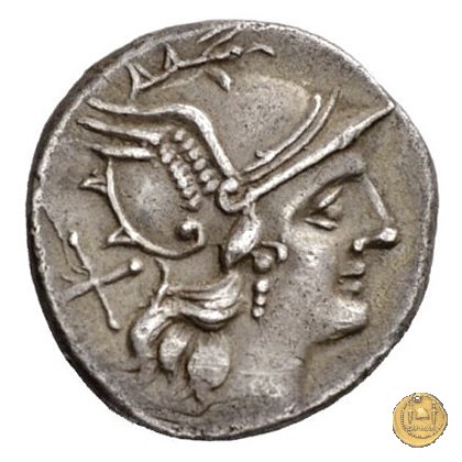 115/1 - tridente (trident) 206-195 BC (Roma)