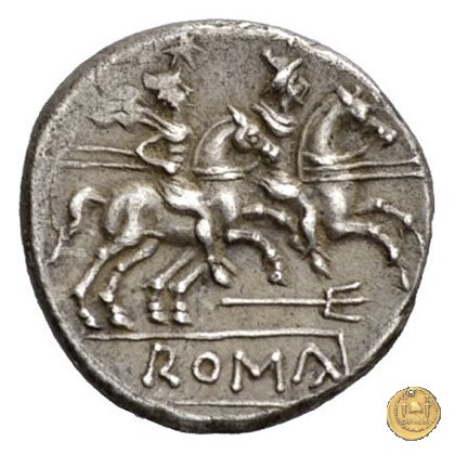 115/1 - tridente (trident) 206-195 BC (Roma)