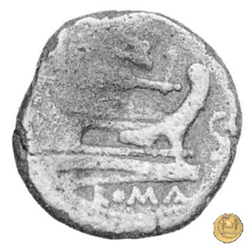 117B/2 - semisse 206-195 BC (Roma)