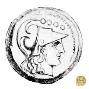 117B/3 - triente 206-195 BC (Roma)