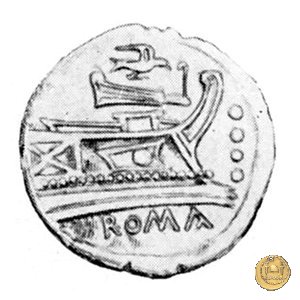 117B/3 - triente 206-195 BC (Roma)