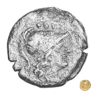 118/3 - triente 206-195 BC (Roma)