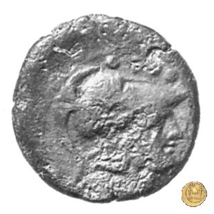 118/3 - triente 206-195 BC (Roma)