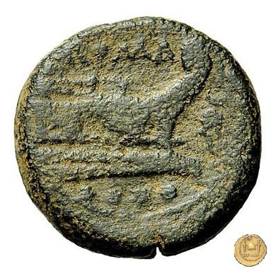 118/3 - triente 206-195 BC (Roma)