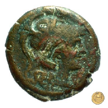 118/3 - triente 206-195 BC (Roma)