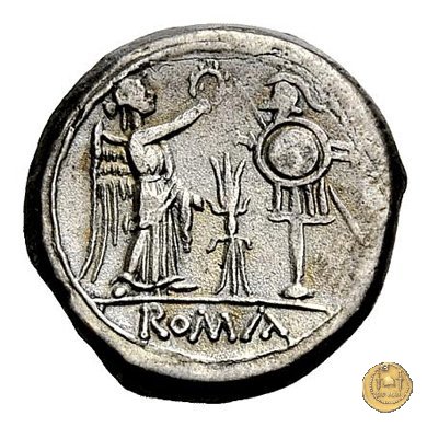 119/1 - fulmine (thunderbolt) 206-195 BC (Roma)