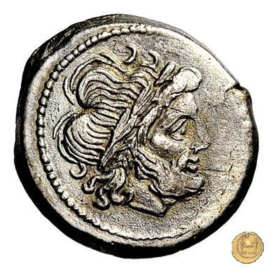 119/1 - fulmine (thunderbolt) 206-195 BC (Roma)