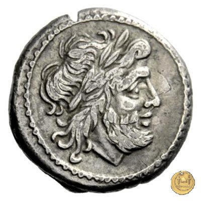 119/1 - fulmine (thunderbolt) 206-195 BC (Roma)