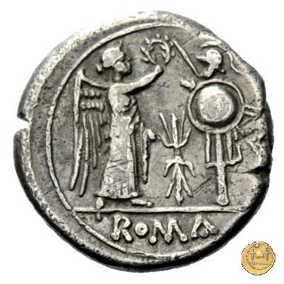 119/1 - fulmine (thunderbolt) 206-195 BC (Roma)