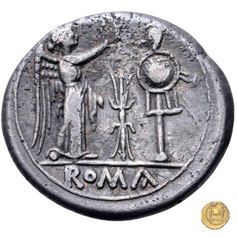 119/1 - fulmine (thunderbolt) 206-195 BC (Roma)