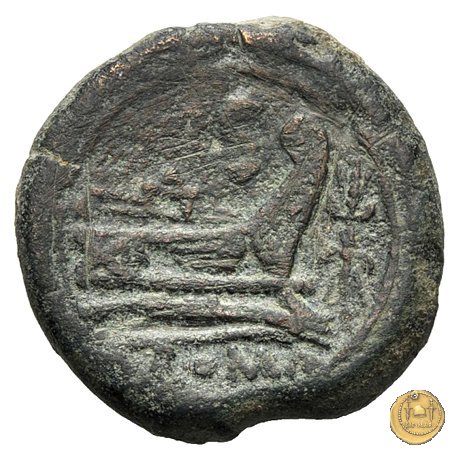 119/4 - semisse 206-195 BC (Roma)