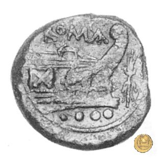 119/5 - triente 206-195 BC (Roma)