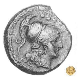 119/5 - triente 206-195 BC (Roma)