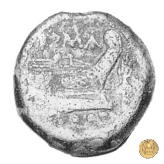 119/5 - triente 206-195 BC (Roma)