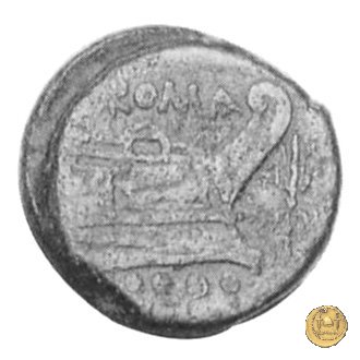 119/5 - triente 206-195 BC (Roma)