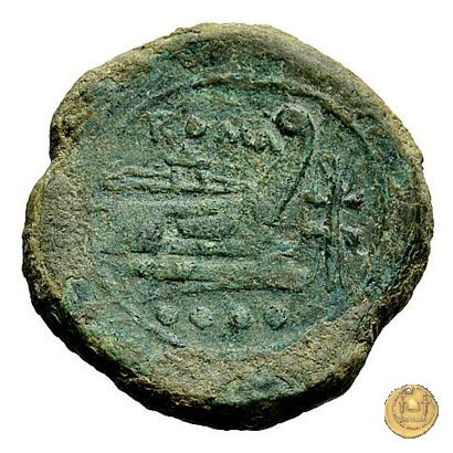 119/5 - triente 206-195 BC (Roma)