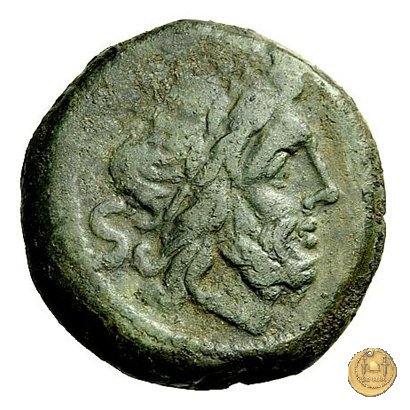 120/4 - semisse 206-195 a.C. (Roma)