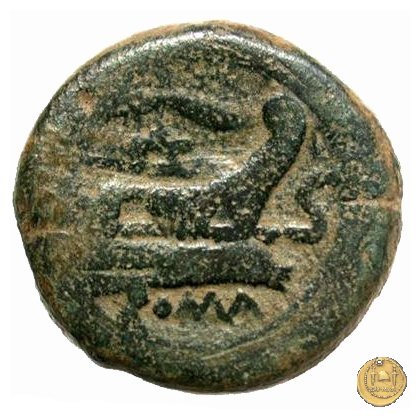 120/4 - semisse 206-195 BC (Roma)