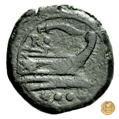 120/5 - triente 206-195 BC (Roma)