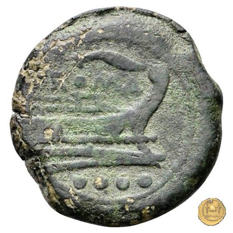 120/5 - triente 206-195 BC (Roma)