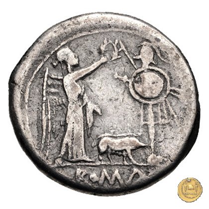 121/1 - scrofa (sow) 206-195 BC (Roma)