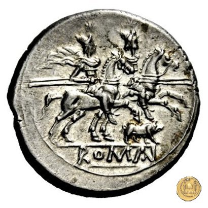 121/2 - scrofa (sow) 206-195 BC (Roma)