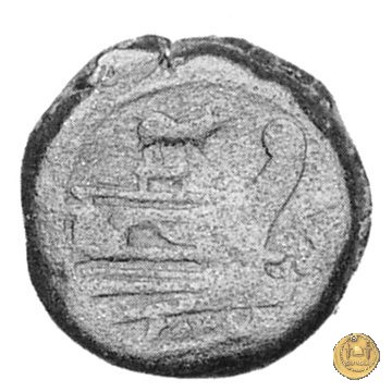 121/4 - semisse 206-195 BC (Roma)