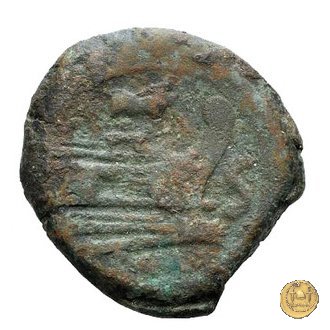 121/4 - semisse 206-195 BC (Roma)