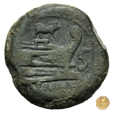 121/4 - semisse 206-195 BC (Roma)