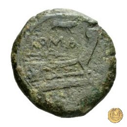 121/5 - triente 206-195 BC (Roma)