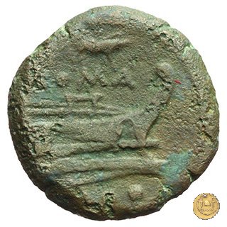 121/6 - quadrante 206-195 a.C. (Roma)