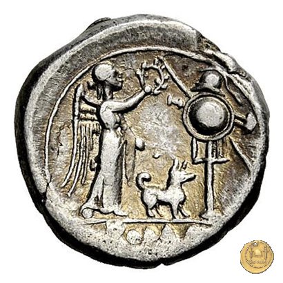 122/1 - cane (dog) 206-195 BC (Roma)