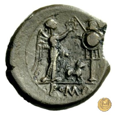 122/1 - cane (dog) 206-195 BC (Roma)