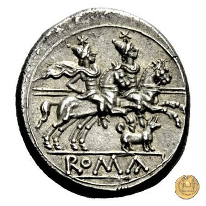 122/2 - cane (dog) 206-195 BC (Roma)