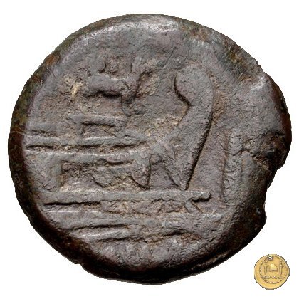 122/3 - asse 206-195 a.C. (Roma)