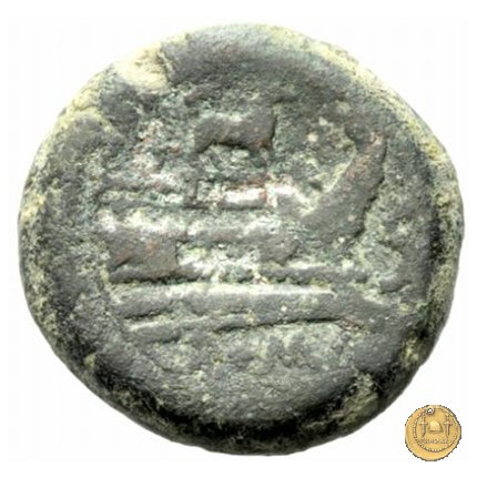 122/4 - semisse 206-195 a.C. (Roma)