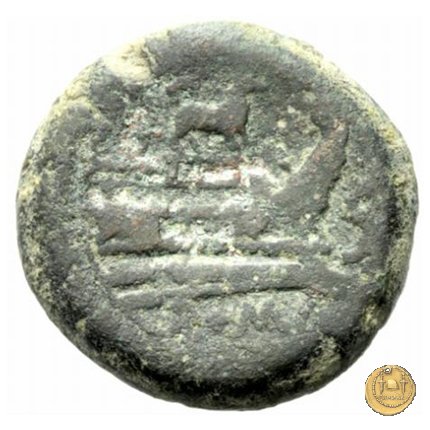 122/4 - semisse 206-195 BC (Roma)