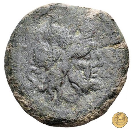 122/4 - semisse 206-195 BC (Roma)