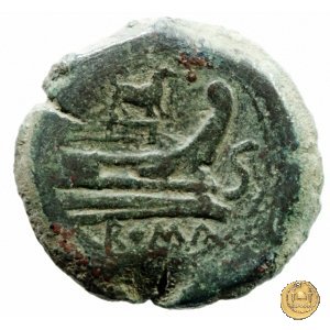 122/4 - semisse 206-195 BC (Roma)