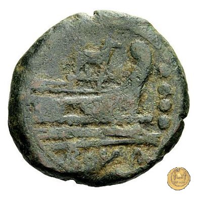 122/5 - triente 206-195 BC (Roma)