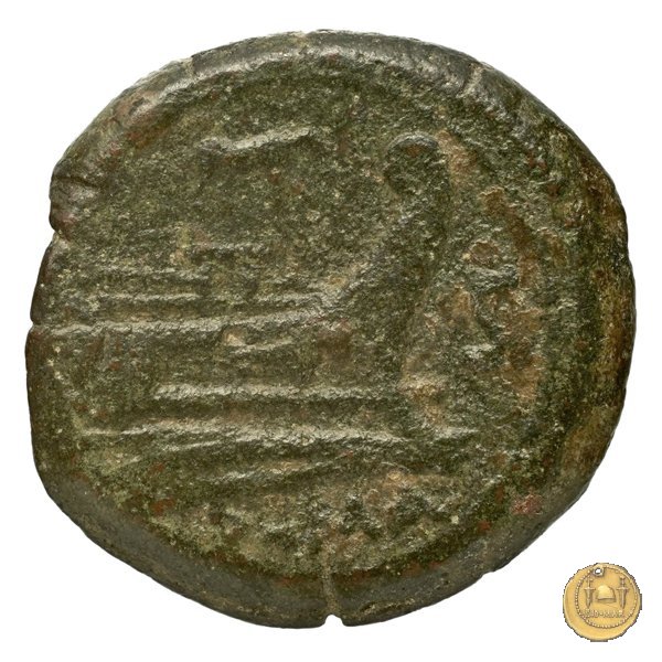 123/3 - semisse 206-195 a.C. (Roma)