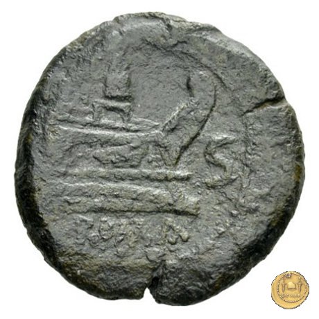 124/4 - semisse 206-195 BC (Roma)