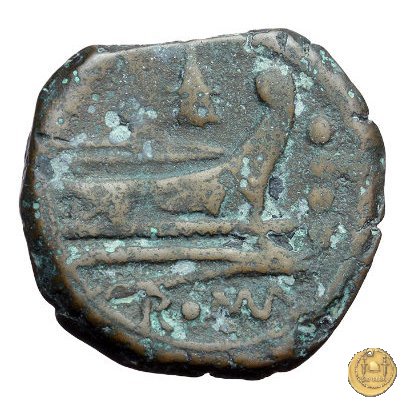 124/5 - triente 206-195 BC (Roma)