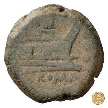 124/6 - quadrante 206-195 BC (Roma)