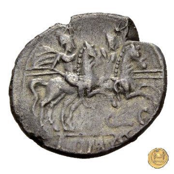 125/1 - denario Q. Lutatius Catulus (o Cerco) 206-200 BC