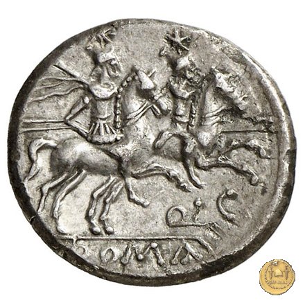 125/1 - denario Q. Lutatius Catulus (o Cerco) 206-200 BC