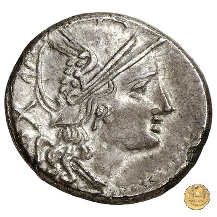 125/1 - denario Q. Lutatius Catulus (o Cerco) 206-200 BC