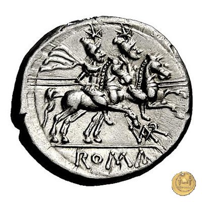 126/1 - denario A. Terentius Varro 206-200 BC